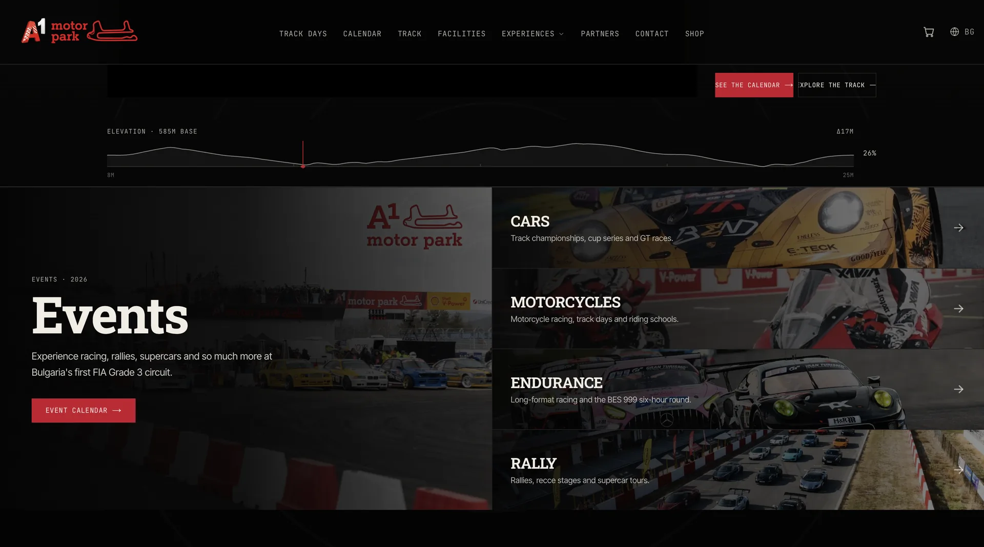 A1 Motor Park — events