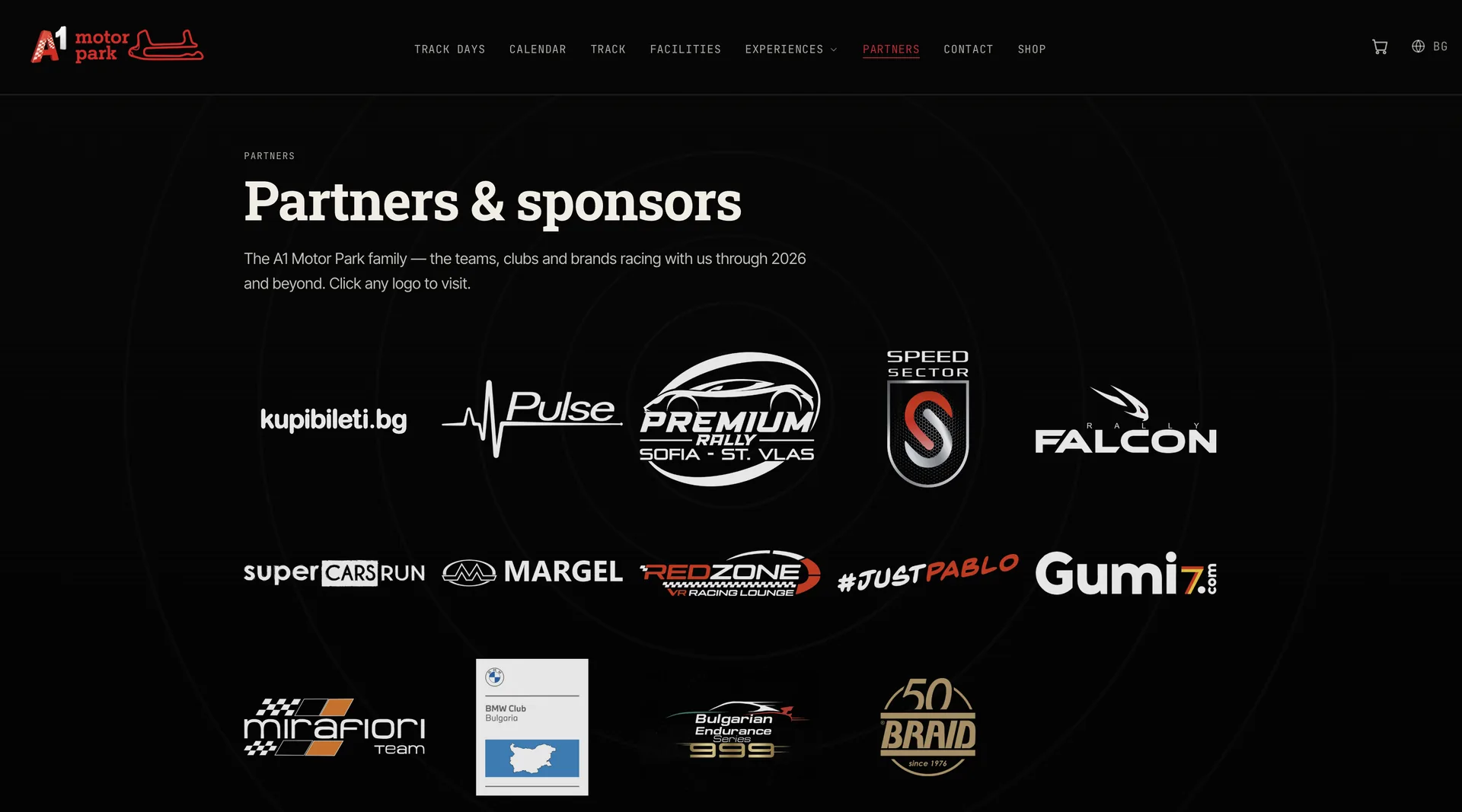 A1 Motor Park — partners & sponsors